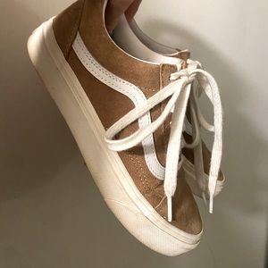 Brown suede vans women’s size 5.5
